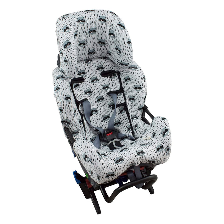 JYOKO Kids Bezug kompatibel mit Klippan Kiss 2, Klippan Kiss 2 Plus (Raccoon), RACCOON