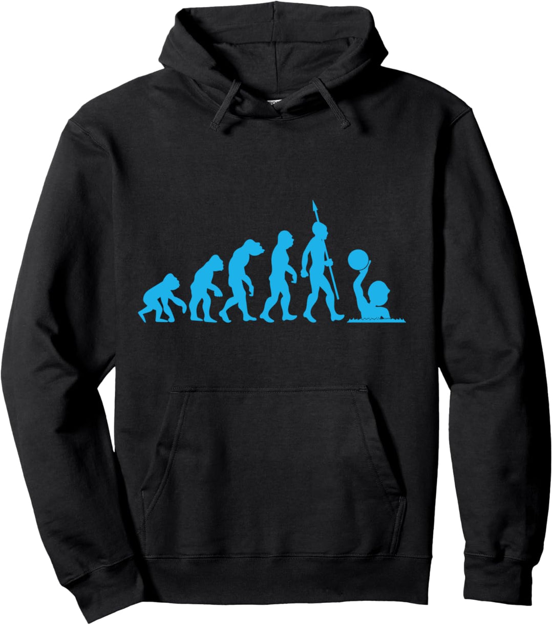 Wasserball Wasserpolo Spieler Wasserballer Evolution Pullover Hoodie