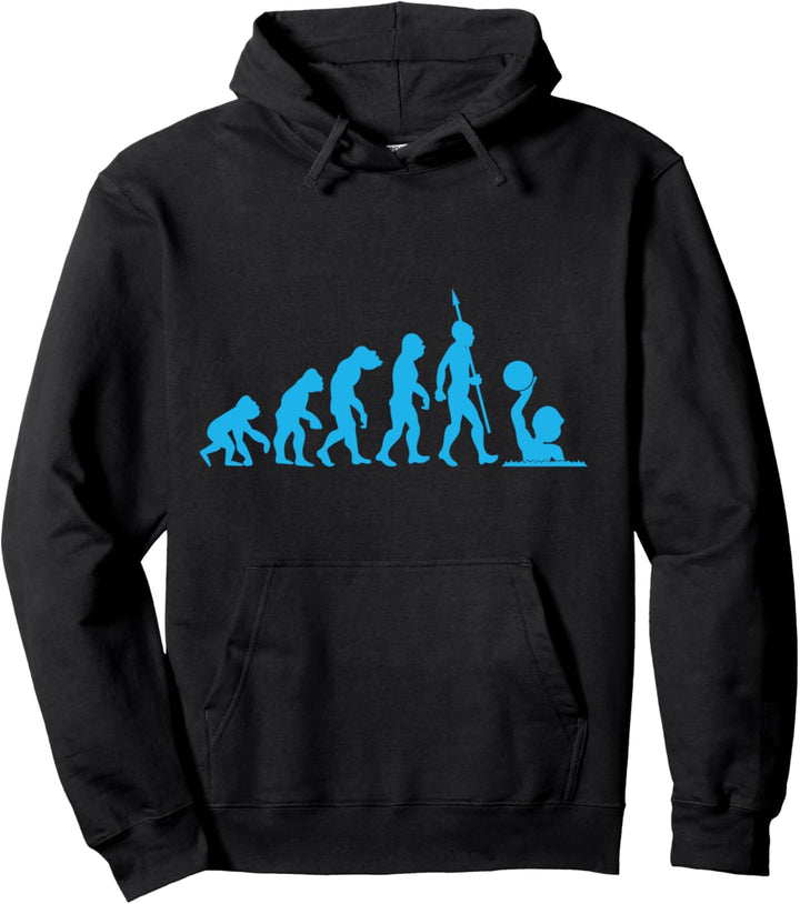 Wasserball Wasserpolo Spieler Wasserballer Evolution Pullover Hoodie