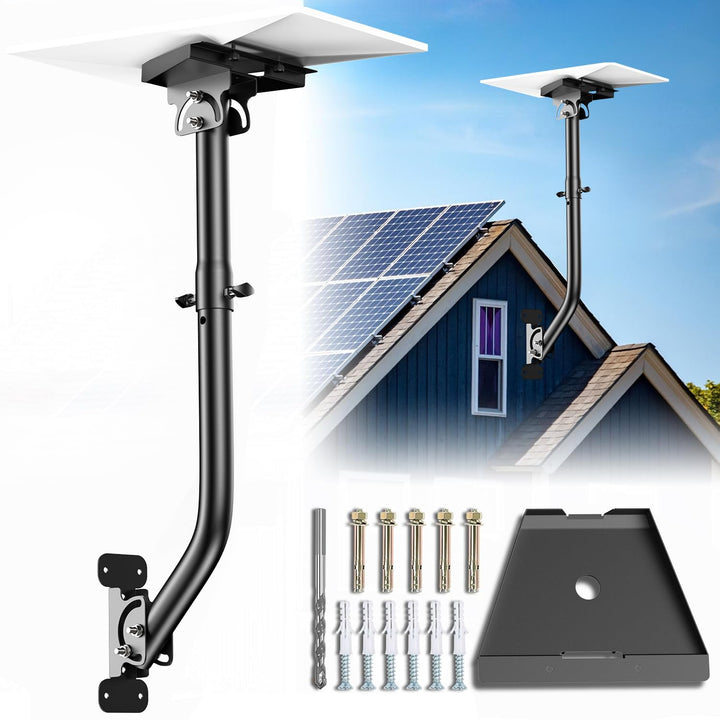 Gen 3 Halterung, 360° drehbare V3 Wandmontage mit Rohradapter, Mast Befestigungsset für Satelliten-I