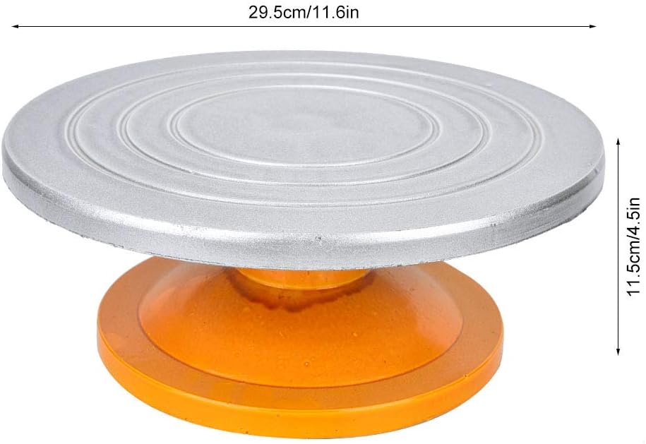 Pottery Turntable Model-Making Turntable, manuelles Pottery Wheel 12 Zoll Round Sculpting Wheel Stan