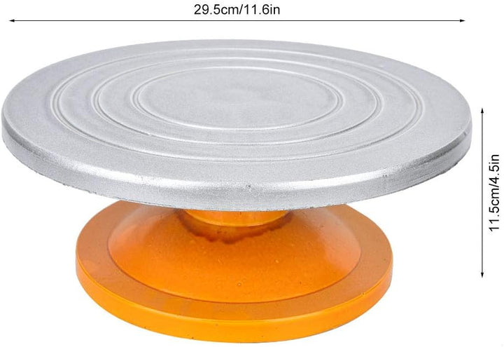 Pottery Turntable Model-Making Turntable, manuelles Pottery Wheel 12 Zoll Round Sculpting Wheel Stan