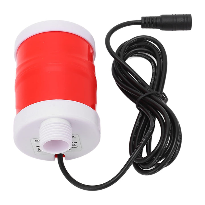 Tauchpumpe, 12 V 20 W 700 L/H Tauchwasserpumpe, GeräUschlose Versorgungspumpe mit Rutschfestem Desig