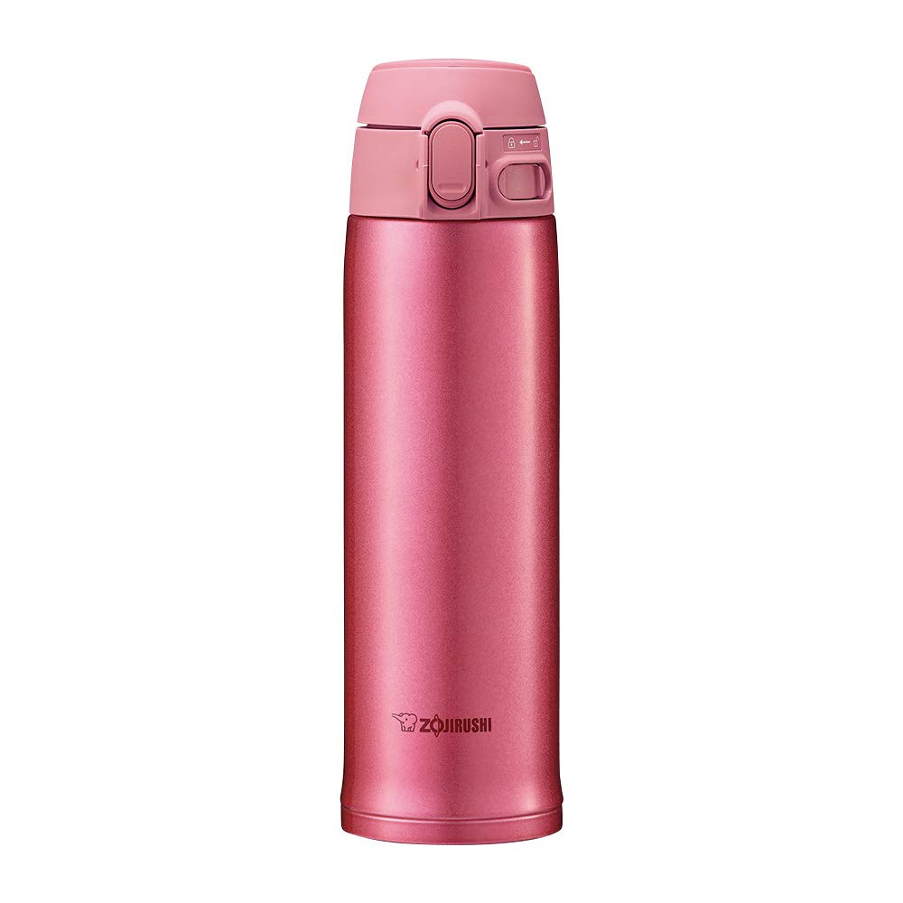 Zojirushi SM-TA48PA Vakuum-Isolierbecher aus Edelstahl, 473 ml, Rosa 480 ml Rose, 480 ml Rose