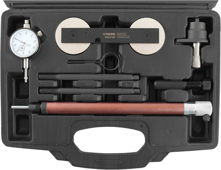 TECPO Motor Einstellwerkzeug Satz Steuerkette Wechsel kompatibel mit VAG AUDI VW 1.2 1.4 1.6 TSI FSI