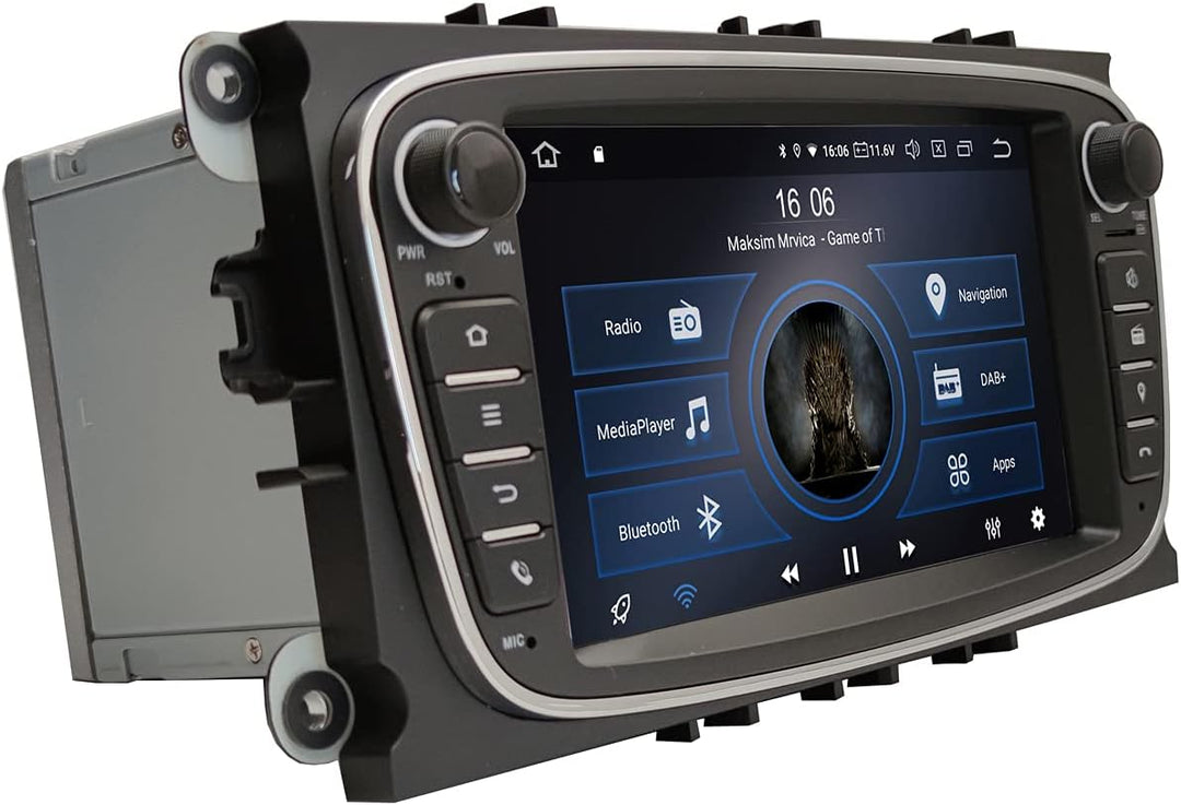 M.I.C. AF7 Android 13 Autoradio mit Navi Qualcomm 665 4G+64G Navigation Ersatz für Ford Focus mk2 Mo