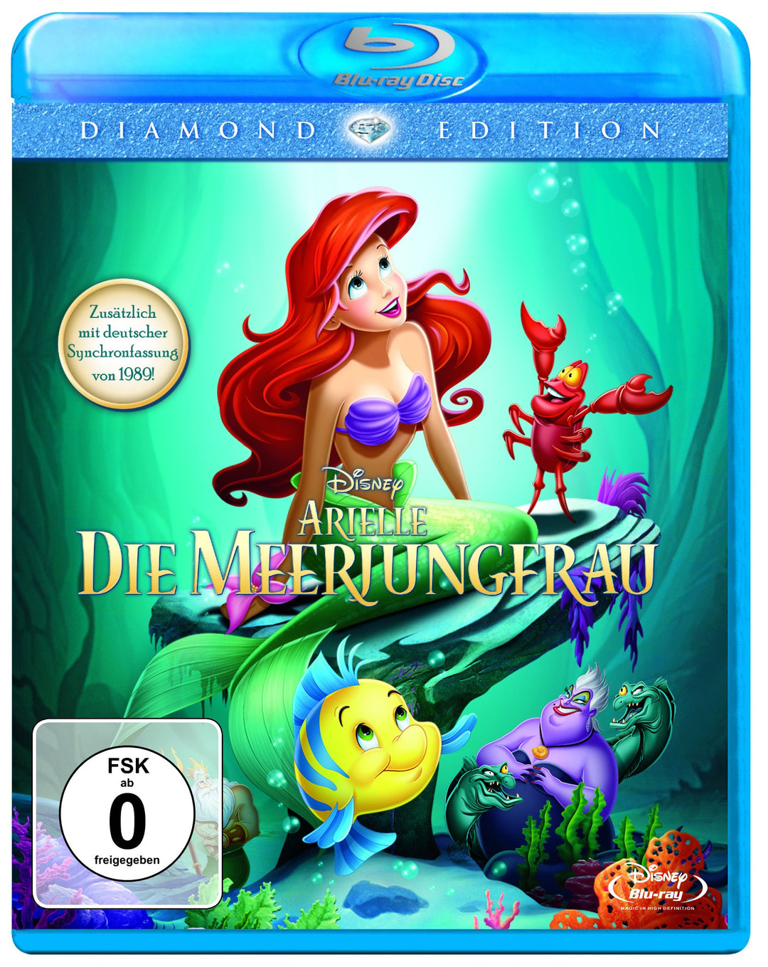 Arielle, die Meerjungfrau (Diamond Edition) [Blu-ray], Blu-ray