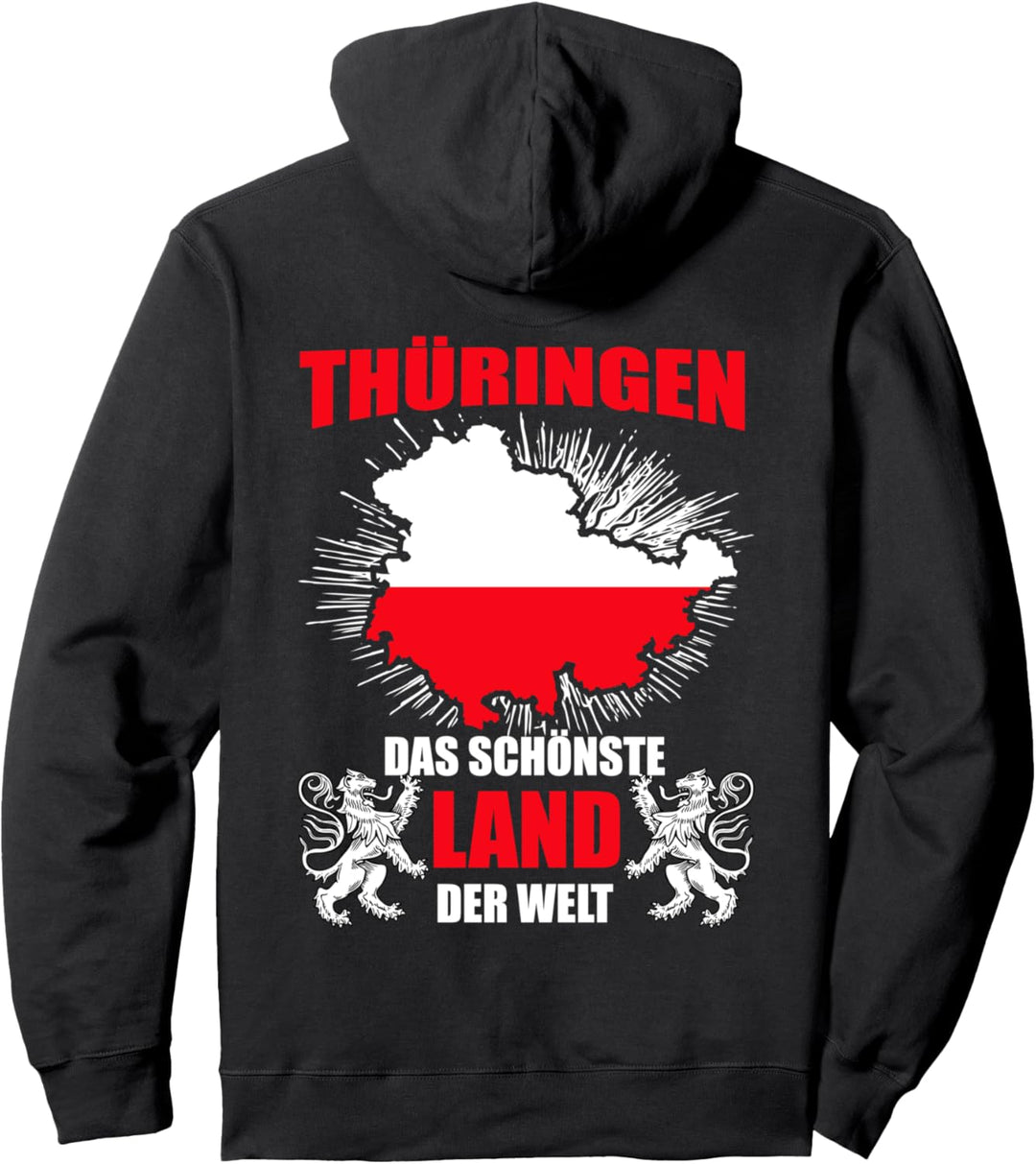 Thüringen - Schönstes Land der Welt I Spruch Pullover Hoodie