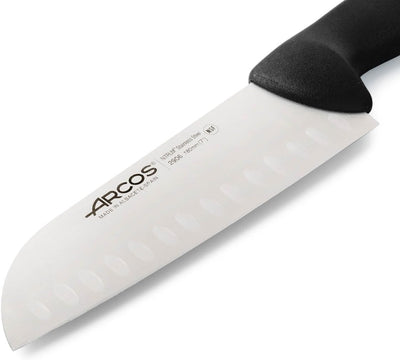 Arcos Serie 2900 - Santoku Messer Messer Asiatischer ArtAsian Knife - Klinge Nitrum Edelstahl 180 mm