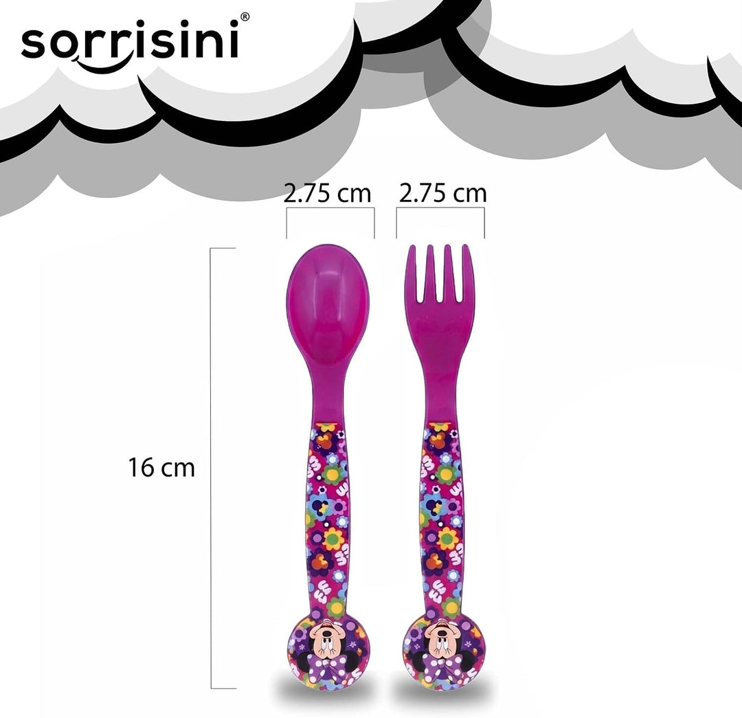 Sorrisini Kindergeschirr set, Wiederverwendbares Babygeschirr Set, Kinder Essgeschirr, Microwaveable