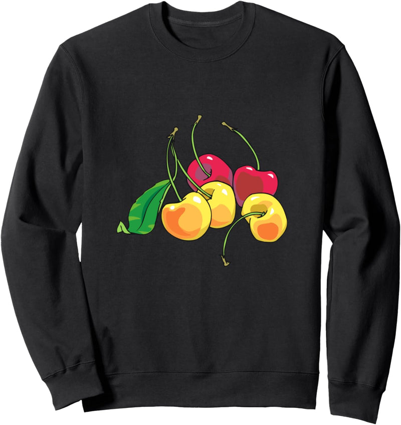 Bunte Kirschen Sweatshirt