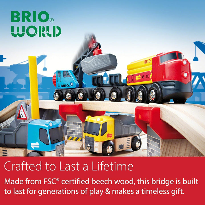 BRIO World - Einsturzbrücke - Empfohlen für Kinder ab 3 Jahren Single, Single