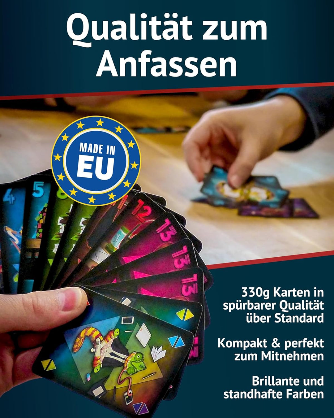 HeidelBär Games Animal Poker - Das tierische Kartenspiel - Neuauflage von Karriere Poker - Deutsch -
