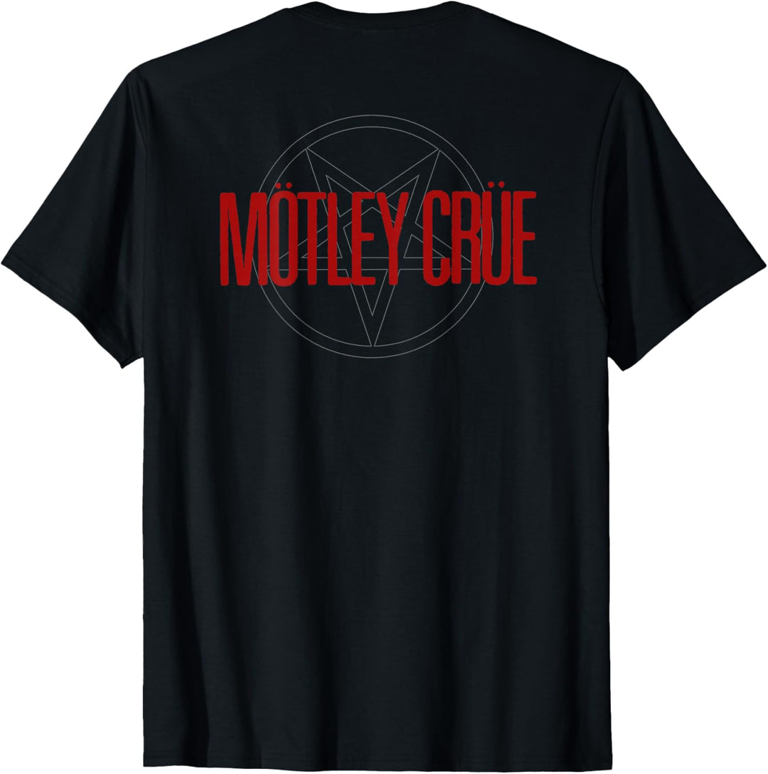 Mötley Crüe – Too Young To Fall In Love Front Back Print T-Shirt