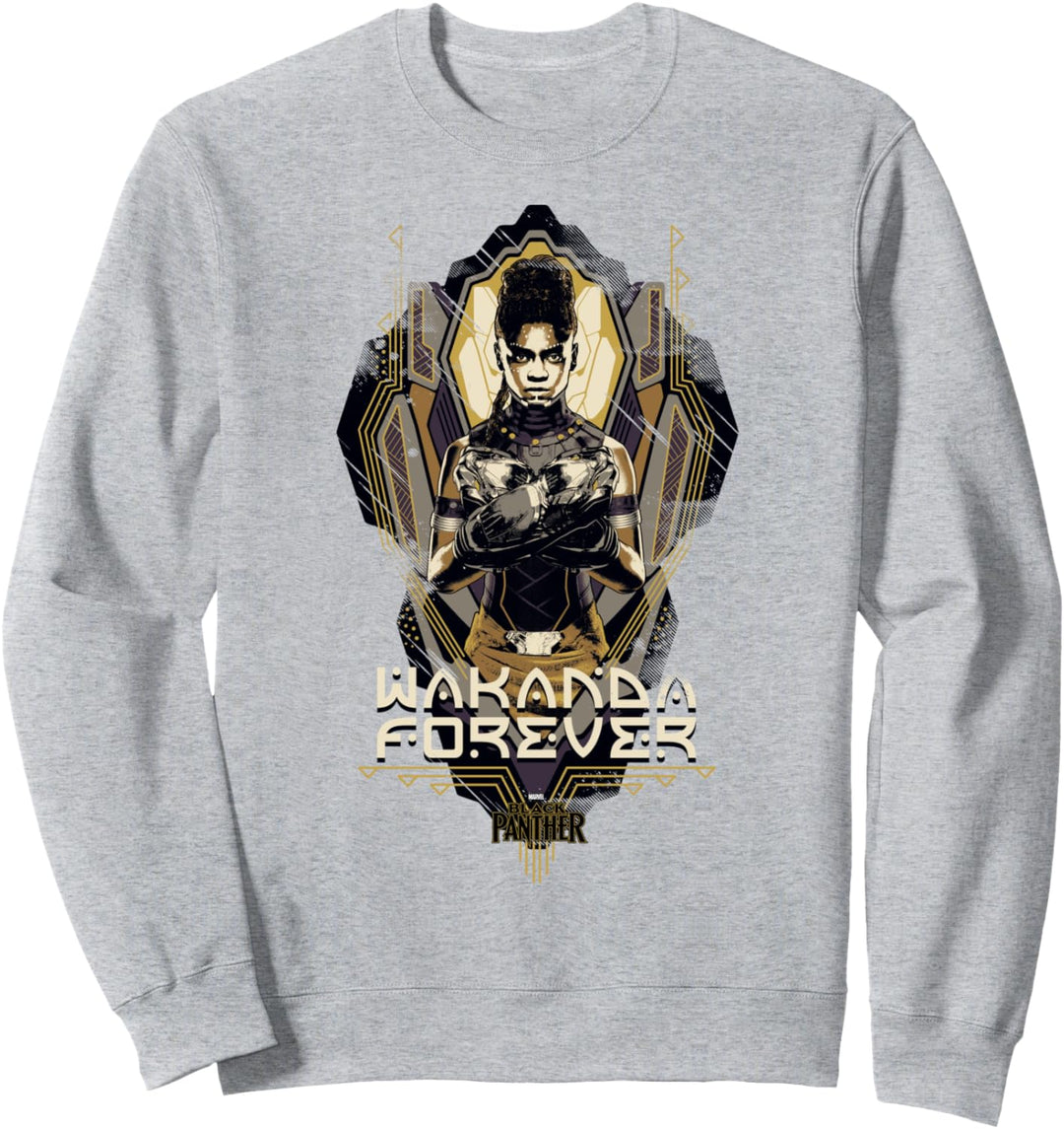 Marvel Black Panther Shuri Wakanda Forever Portrait Sweatshirt