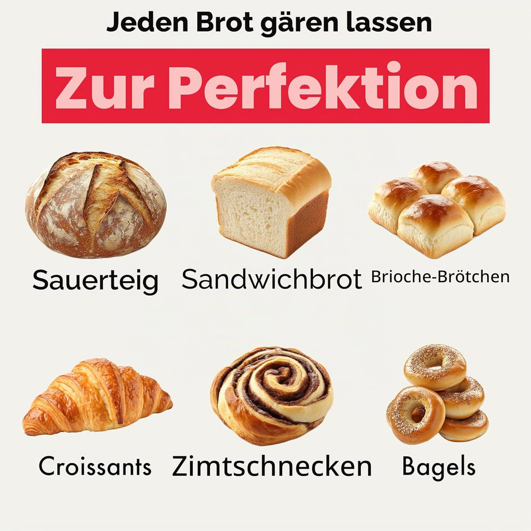 Brod and Taylor Regal-Set, Edelstahl Proofer and Slow Cooker weiss, Proofer and Slow Cooker