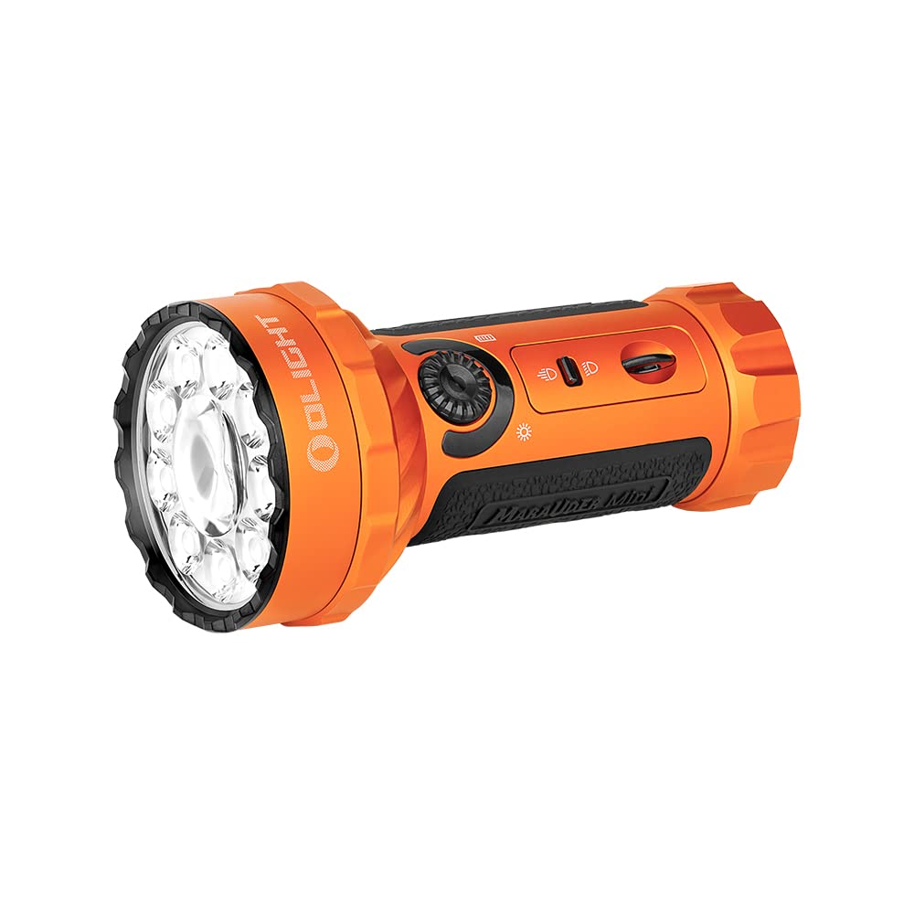 OLIGHT Marauder Mini LED Taschenlampe Super Hell 7000 Lumen 600 Meter Wiederaufladbare, mit Strahler
