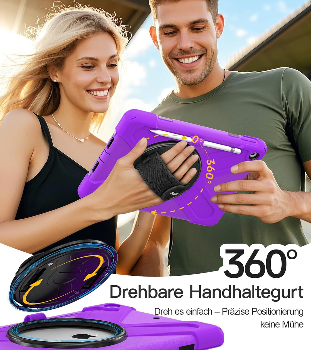 BRAECN Hülle für iPad 10.2 Zoll (iPad 9./8./7. Generation), Robuste Stossfeste Schutzhülle mit Stift