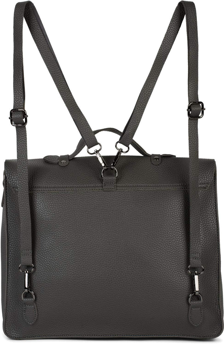 styleBREAKER Multifunktion Messenger Bag Umhängetasche mit Schnallen, Schultertasche, Rucksack, Akte
