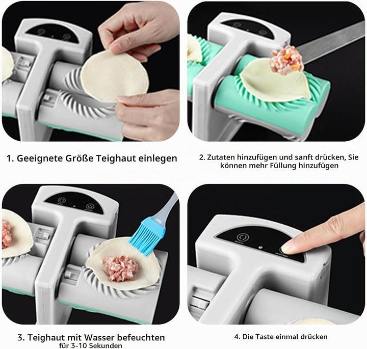 Automatische Knödelmaschine,Elektrische Teigtaschenmaschine Former Dumpling Maker Ravioli Maker Knöd