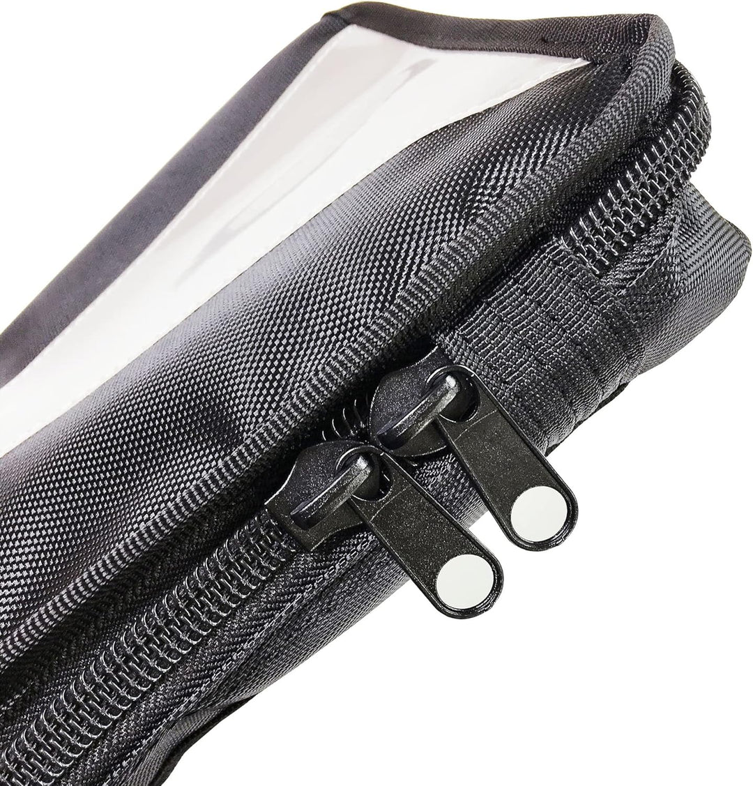 Gitarrentasche aus Rundstahl, mit Baumwolle gepolstert und mit weichen Seiten