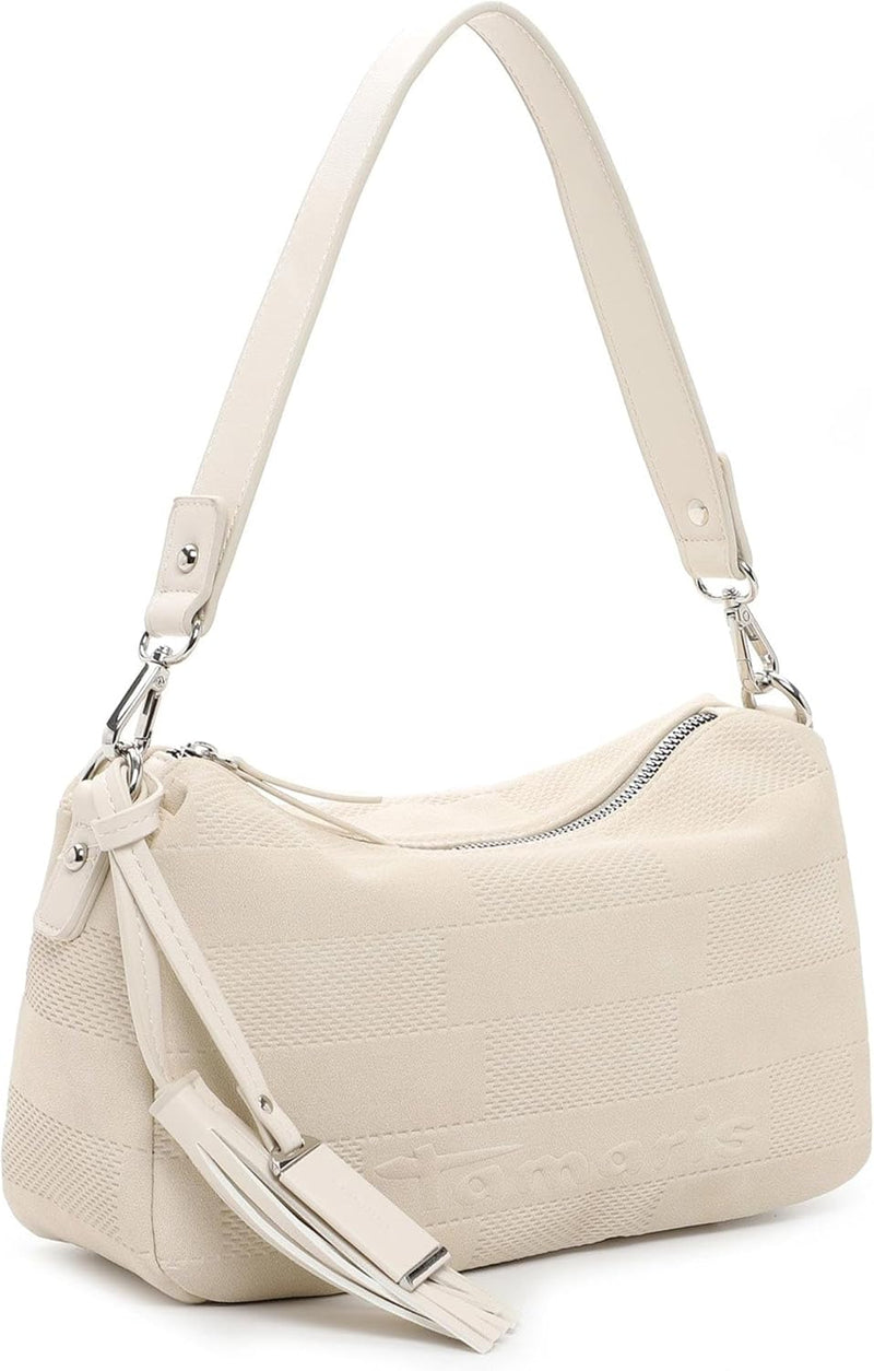 Tamaris Umhängetasche Letzia 32190 Damen Handtaschen Uni Einheitsgrösse Beige 400, Einheitsgrösse Be