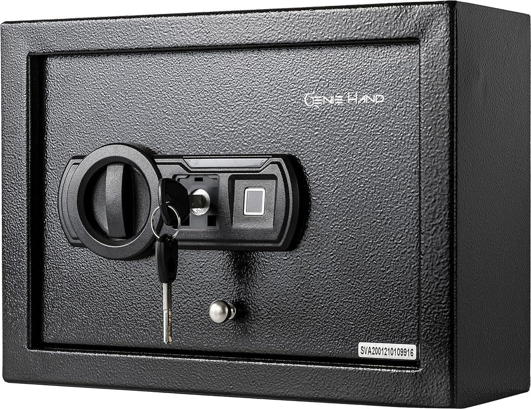Genie Hand – Biometrischer Tresor mit Fingerabdruck – B-Klasse-Schloss – Anti-Bounce-Technologie (Sa