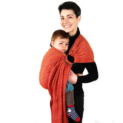 Didymos 20095 Babytrage DidySling, Modell Indio rubin-mandarine Indio, Rubin-Mandarine, Indio, Rubin