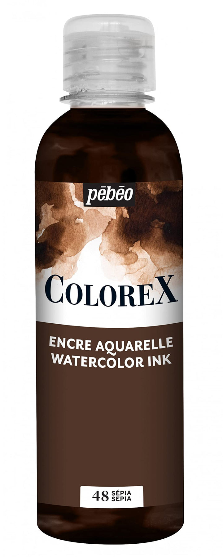 Pébéo - Colorex Tinte 250 ML Sepia - Colorex Aquarell Tinte Pébéo - Sepia Tinte mit samtigem Finish