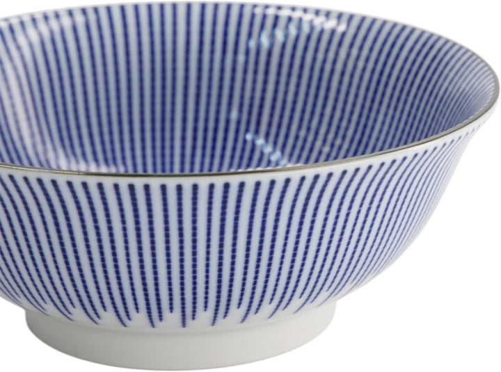 TOKYO Design Kotobuki Tokusa Schalen 2er Set | Japanisches Porzellan mit Tokusa-Muster | Suppenschal