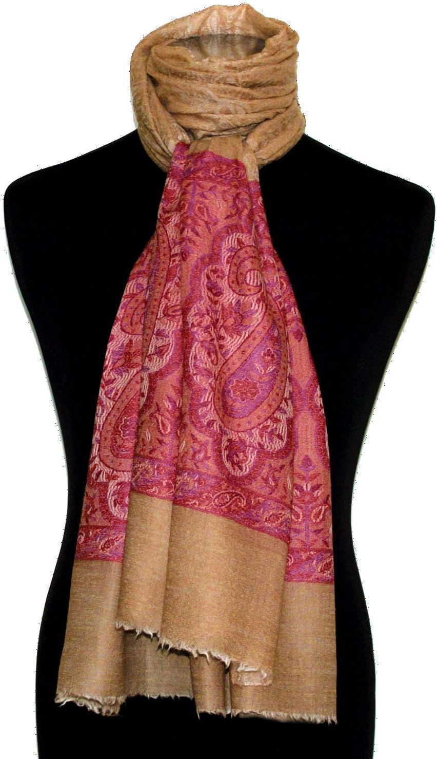 Lorenzo Cana Pashmina Schal Schaltuch 100% Kaschmir Kaschmirschal Kaschmirtuch Damenschal gewebt meh