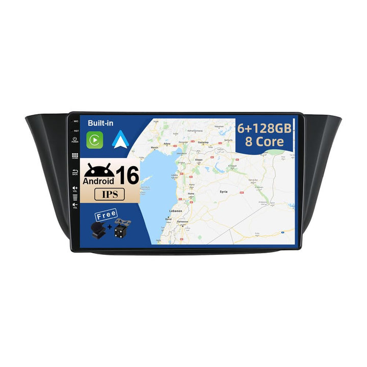 JOYX - [6G+128G] - Android 12 IPS Autoradio Passt für Iveco Daily VI (2014-2021) - Kabellos CarPlay/