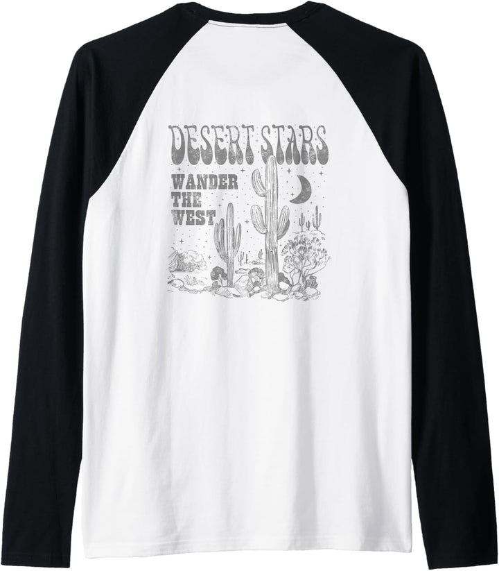 Trendy Desert Stars Wander The West Desert Night Scene Raglan