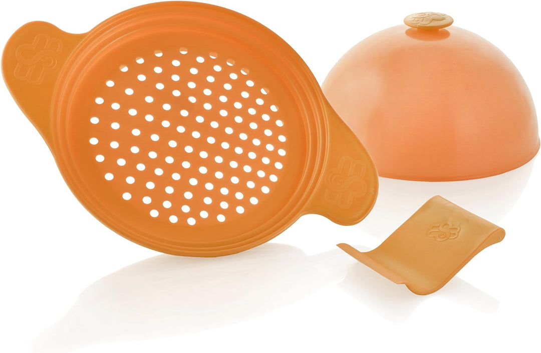 Muxel´s Dampf-Gar und Spätzle Set zum Spätzle schaben und einfachem Dampfgaren