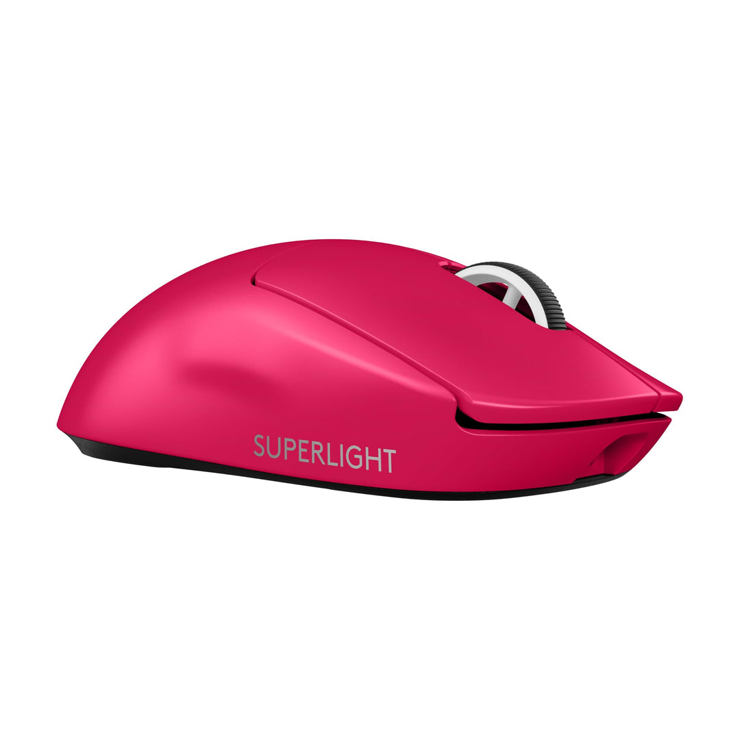 Logitech G PRO X Superlight 2 Lightspeed Kabellose Gaming-Maus, Lightweight, LIGHTFORCE Hybrid-Schal