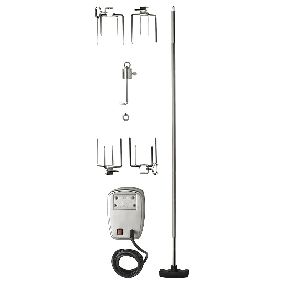 Napoleon Edelstahl Rotisserie Heavy Duty für LE, LEX485, Prestige & Prestige Pro500 Drehspiess-Set H