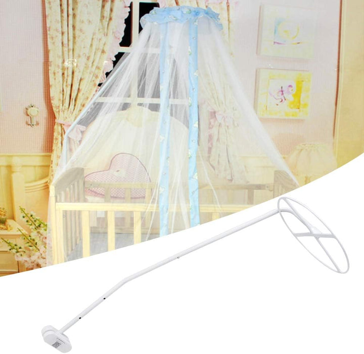 Moskitonetz-Ständer Set Verstellbar Clip On Krippe Baldachin Halter Rack Unterstützung Zubehör