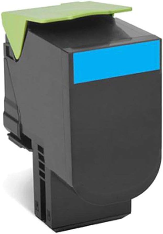 Lexmark 80C2XC0 Extra High Yield Toner Cartridge Cyan OneSize, Cyan OneSize