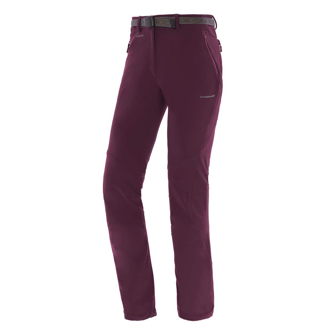 Trangoworld Damen Arcalis Lange Hose, granatrot, L
