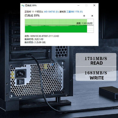 xiwai 20 Gbit/s USB 3.2 Gen2 Typ-C USB-C auf PCI-E 4X Express Kartenadapter für Desktop-Motherboard