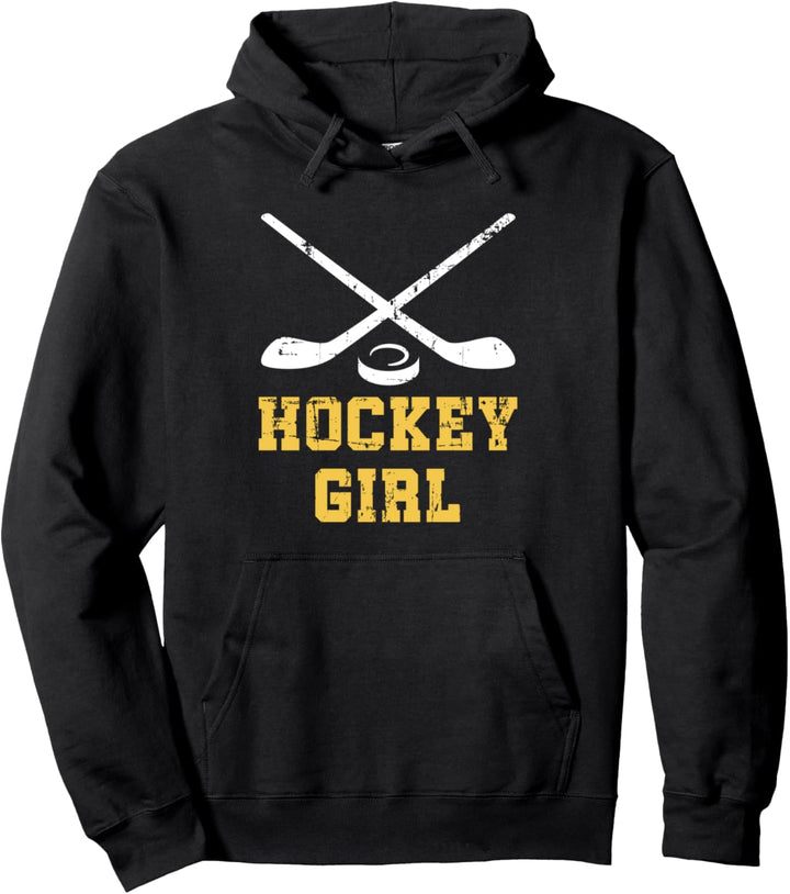 Hockey Girl Spruch Ice-Hockey Spieler Hockey Pullover Hoodie