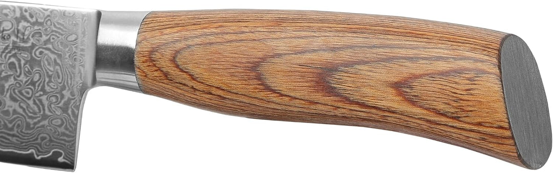 Wakoli EDIB Pro Premium 3er Damastmesser-Set mit 8-16 cm Klingen gefertigt aus 67 Lagen echtem Damas