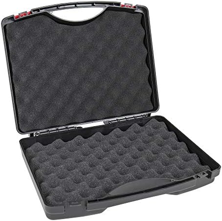 STIER Kunststoffkoffer PP m. Schaumstoffeinlage 230 x 180 x 45mm 280 x 230 x 82 Schwarz, 280 x 230 x