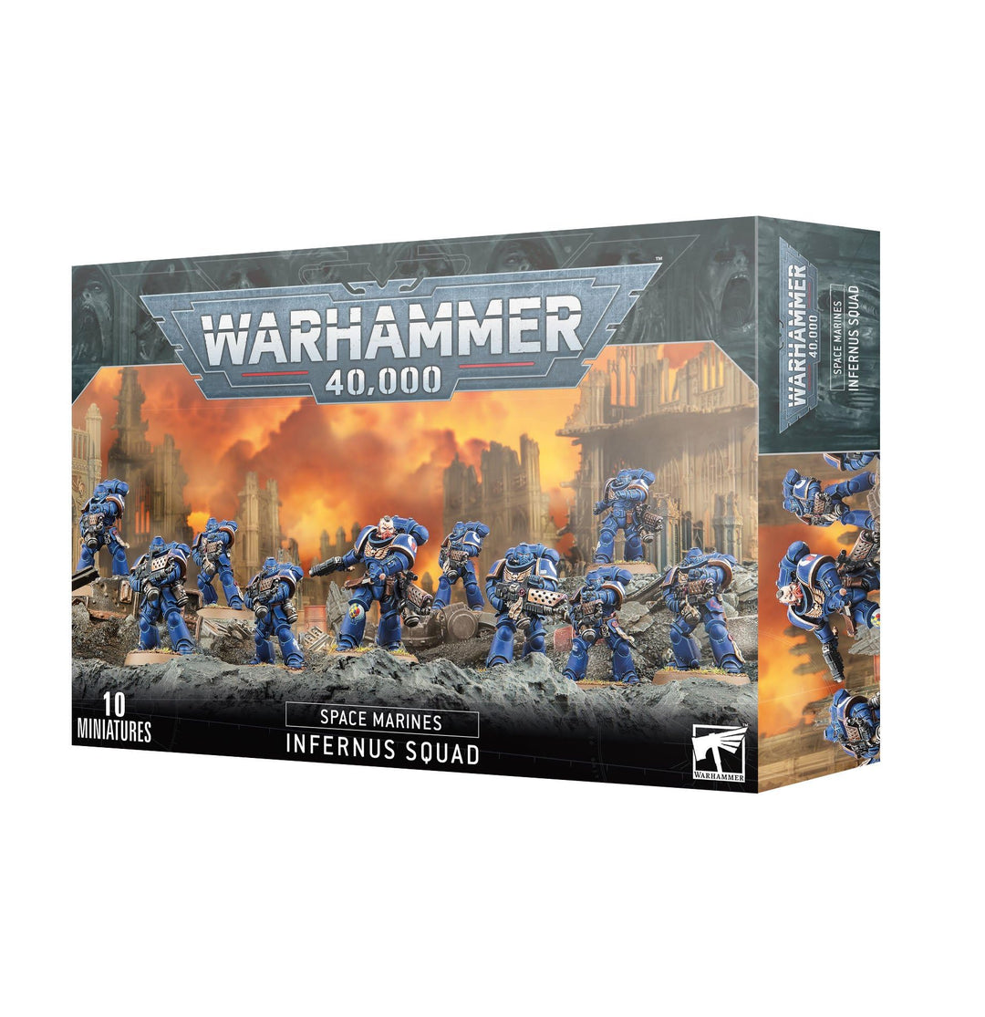 Warhammer 40k - Space Marines Escouade Infernus, Black