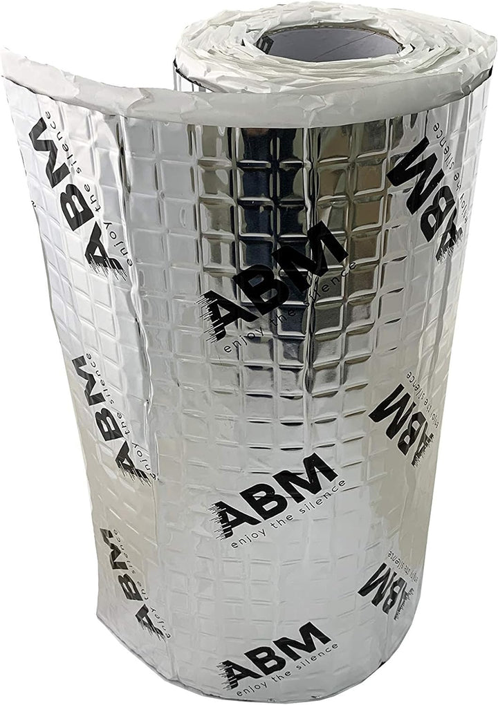 ABM 2 qm ALUBUTYL Globaler Produzent Dämmmatte selbstklebend Anti Dröhn Matte 40 cm x 5 Meter 400x50