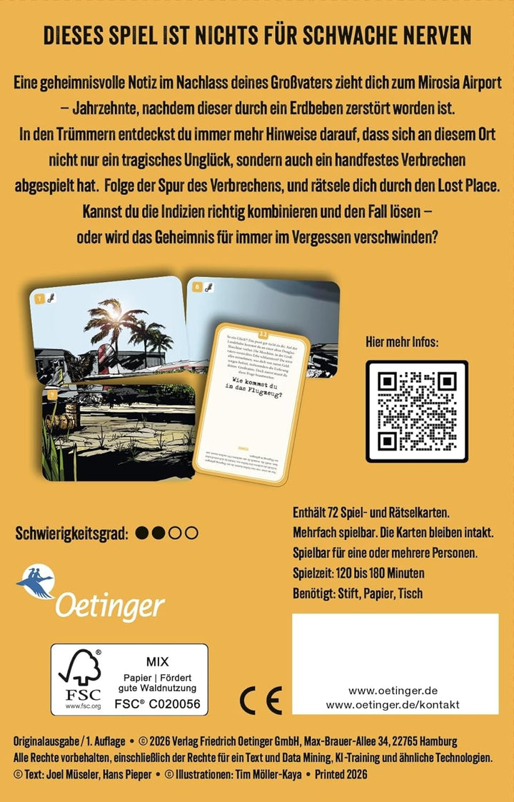 Oetinger Crime Places. Terminal des Todes, Terminal des Todes