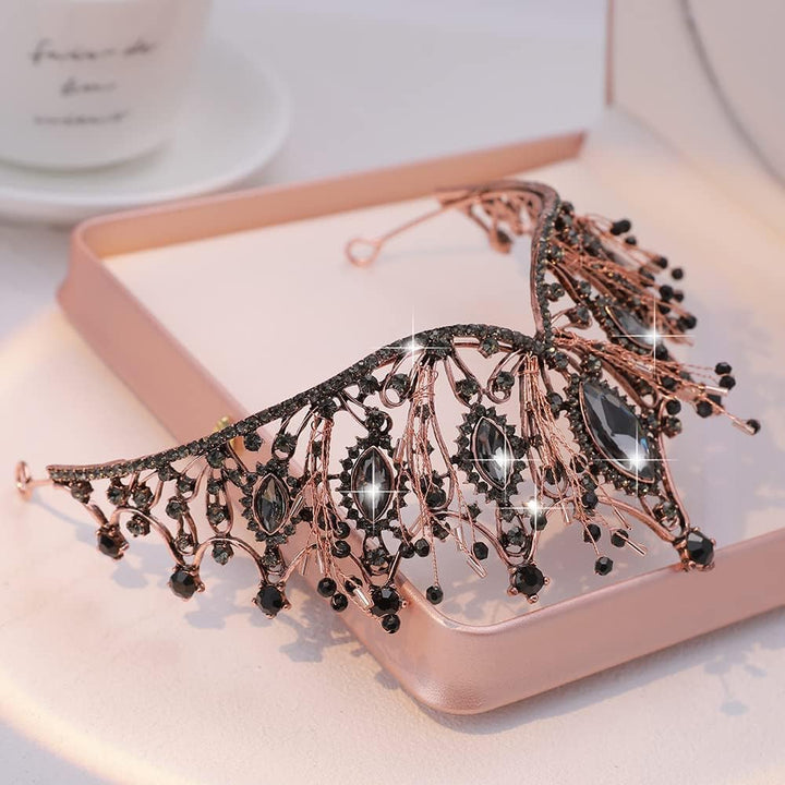 Tiara Kristallkrone für Bridal, Prinzessin Diadem Hochzeit Tiara Crown für Hochzeit Abschlussbälle P