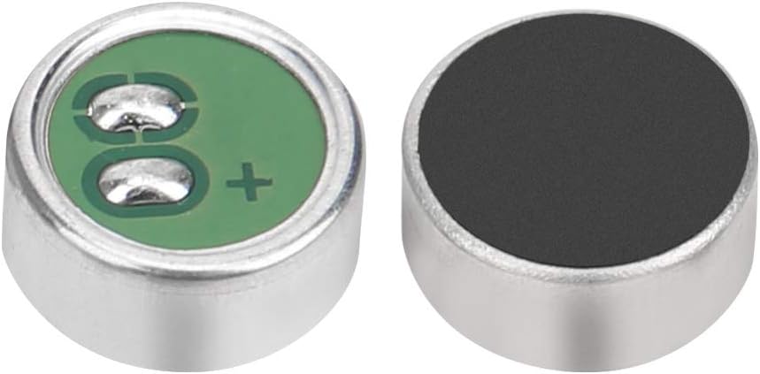 10 Stück Mini-Mikrofon 10 Stück Elektret-Mikrofon Silber für Bühnenauftritte
