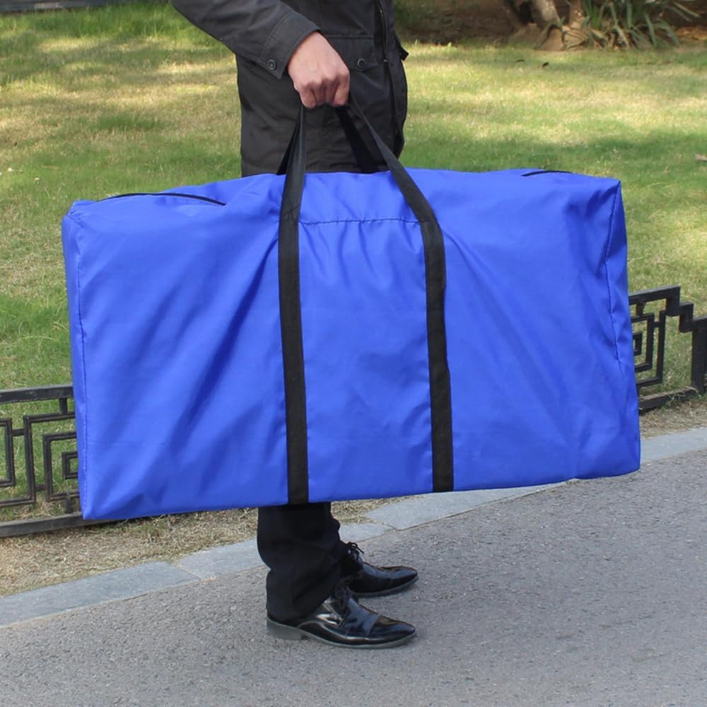 Aniyan Oxford Aufbewahrungstasche 80x50x25cm, Seesack mit Handgriff, Umzugstasche mit Reissverschlus