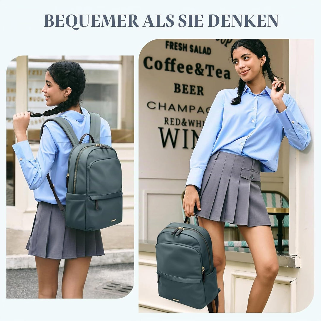 GOLF SUPAGS Laptop Rucksack für Damen Casual Daypack für Arbeit Reisen College Schulrucksack Handtas